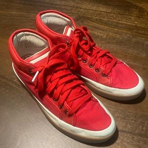 Alexander McQueen Red Sneakers